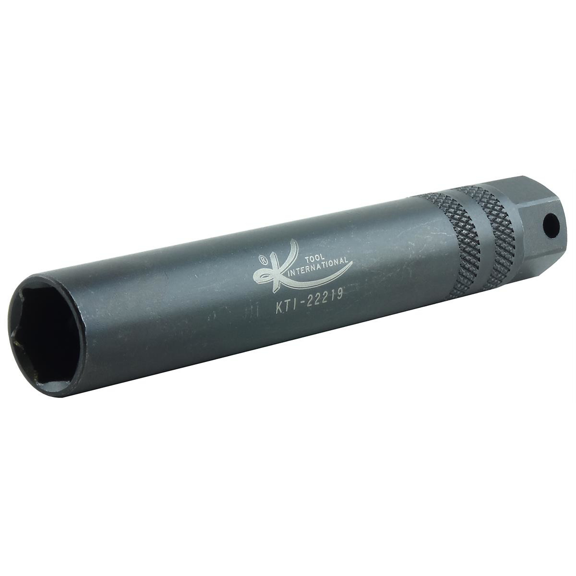 K Tool International Spark Plug Socket — 5/8in., 3/8in. Drive, 6-Point, Model# KTI22219